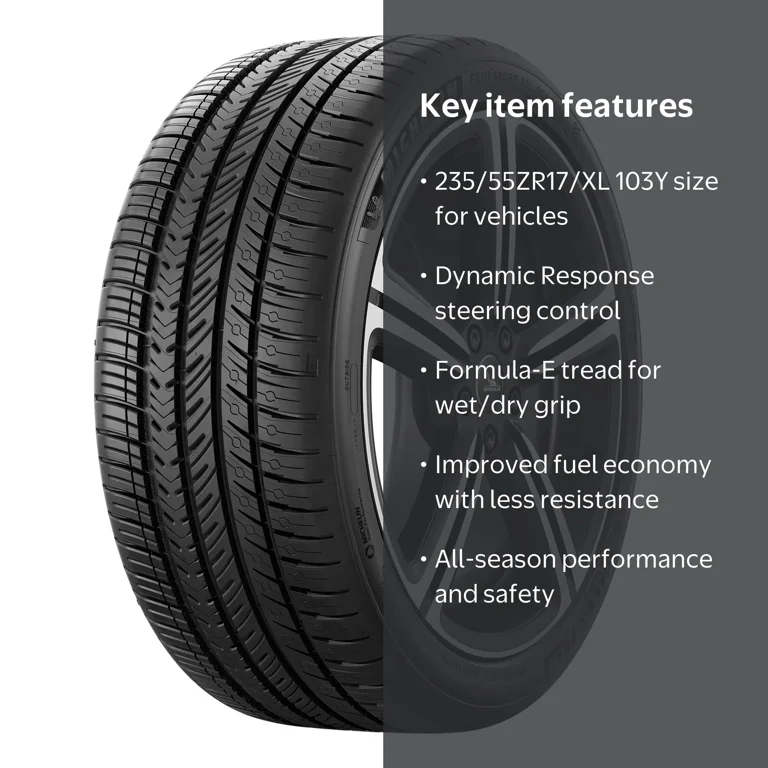 Michelin Pilot Sport All-Season 4 235/55ZR17/XL 103Y Tire