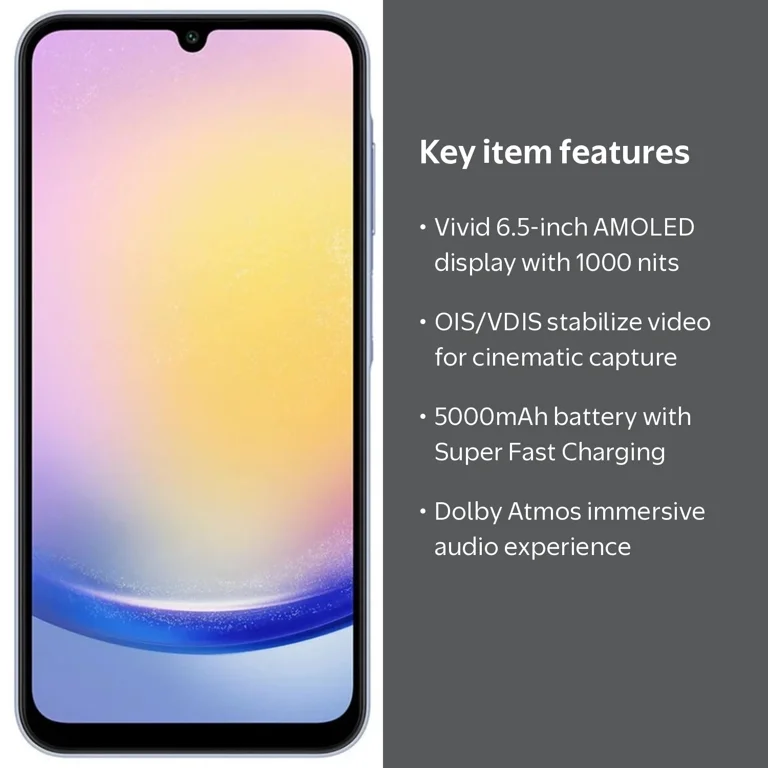 Samsung Galaxy A25 5G 256GB, 6.5