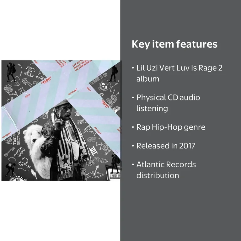 Atlantic, CD, Luv Is Rage 2, Music & Performance, Hip-Hop