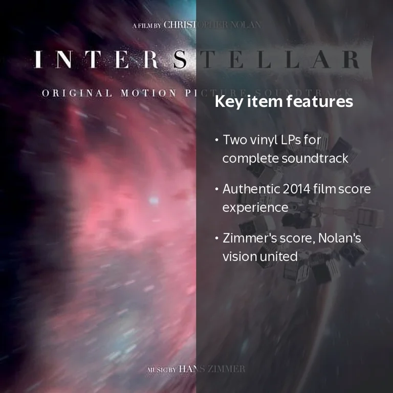 Music on Vinyl, Interstellar, Vinyl Soundtrack, Double LP