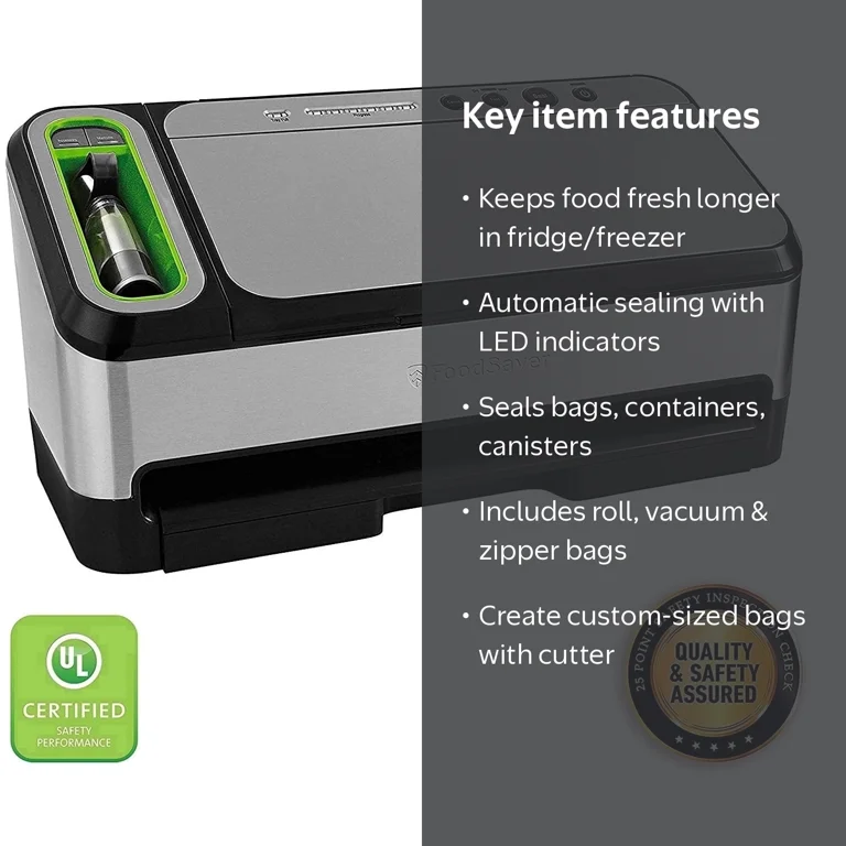 FoodSaver 4840 Automatic Vacuum Sealing Machine with Handheld