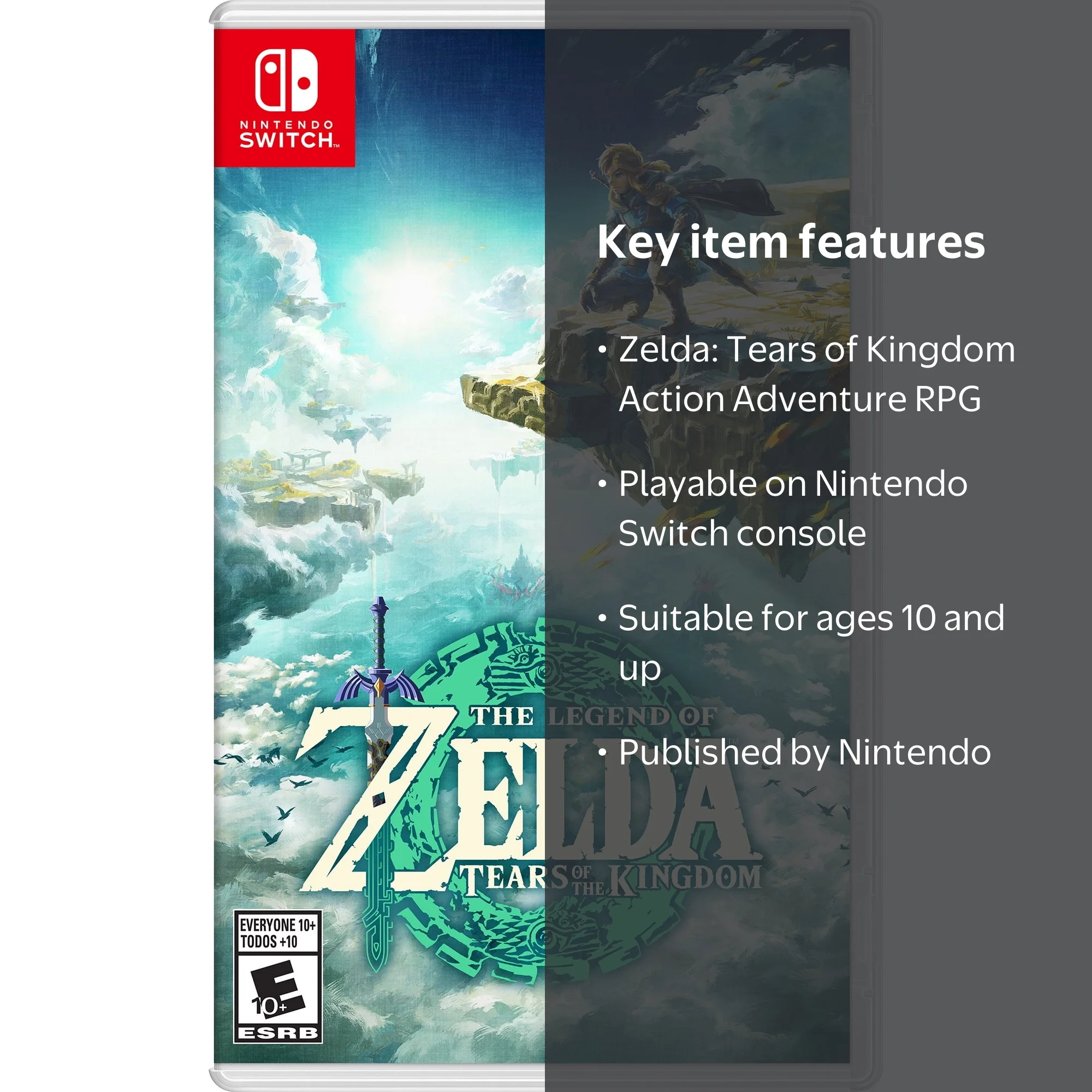 The Legend of Zelda: Tears of the Kingdom - Nintendo Switch