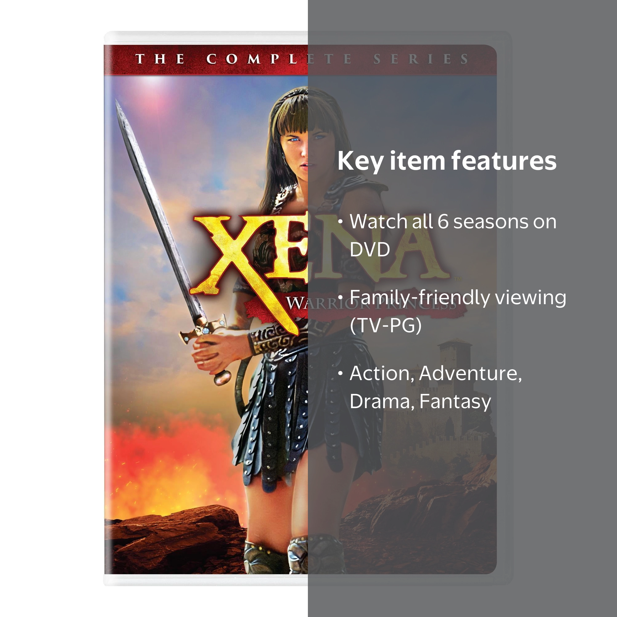 Xena: Warrior Princess - The Complete Series (DVD), Universal