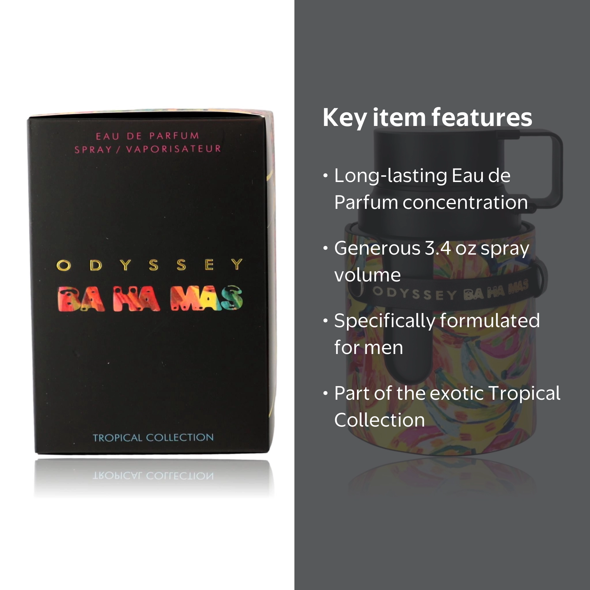 Armaf Men's Odyssey Ba Ha Mas Tropical Collection EDP 3.4 oz