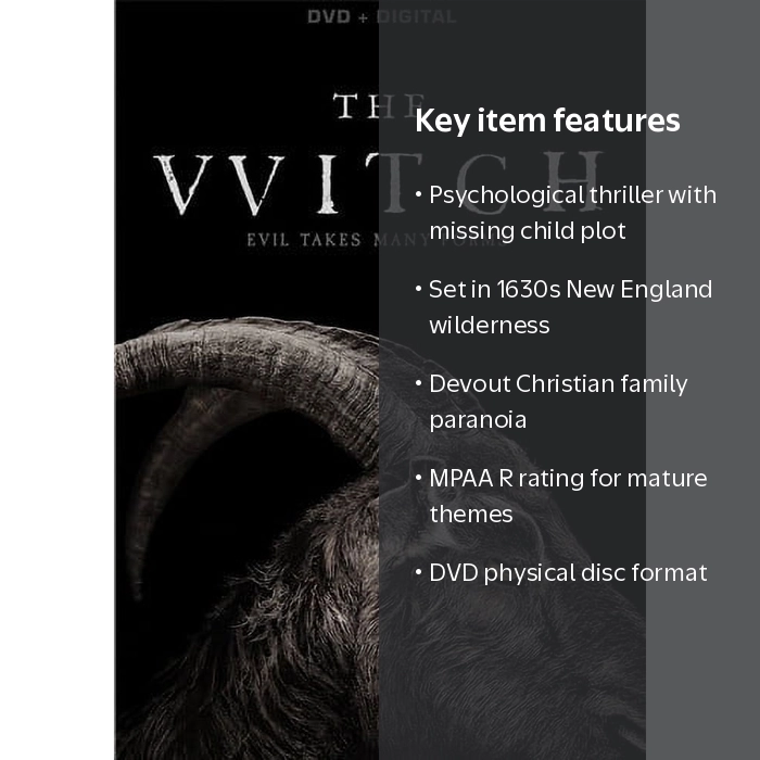Lionsgate Home Entertainment, The Witch DVD, R, 50-70 characters