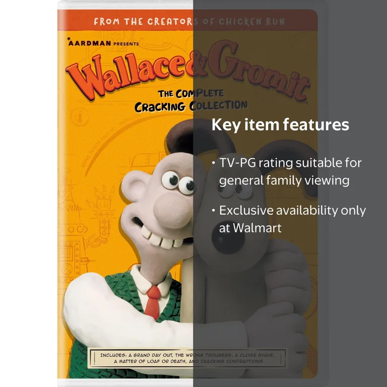 Wallace & Gromit: The Complete Cracking Collection (Walmart