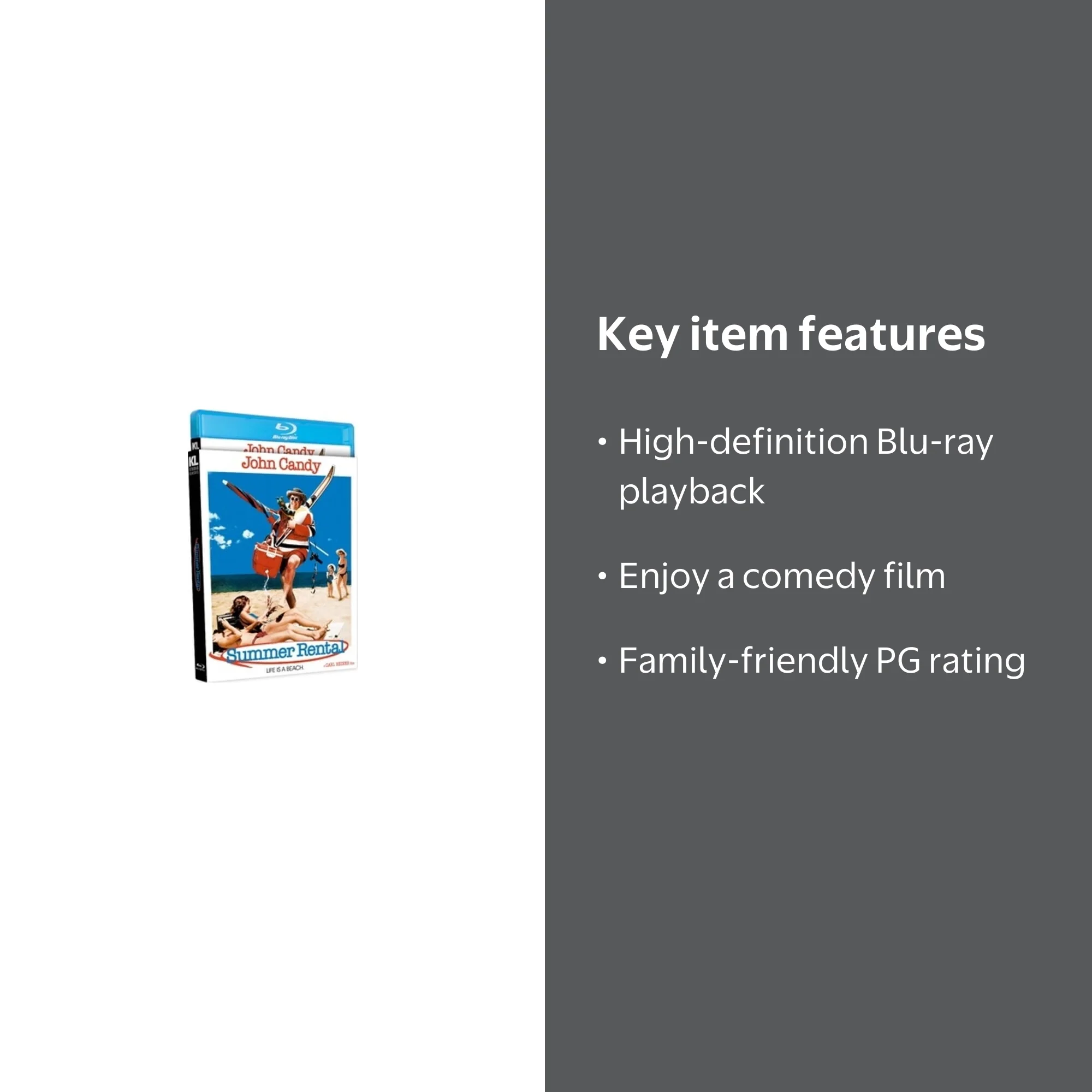 Summer Rental (Blu-ray), KL Studio Classics, Comedy - Walmart.com