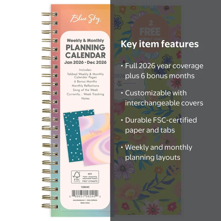Blue Sky Gen Z 2026 Planner, 5