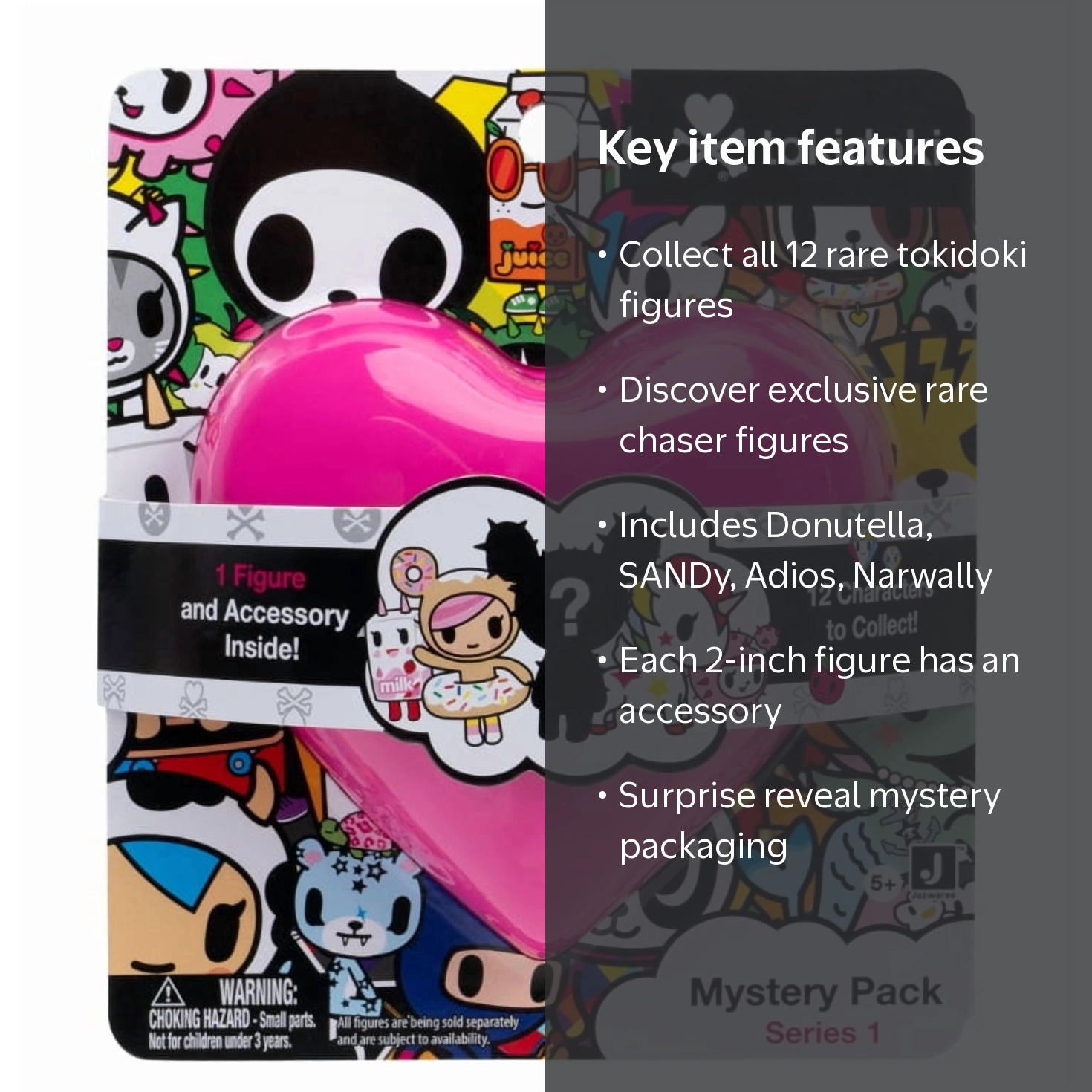 TK 2 inch Mystery Assortment - Series 1 Mystery Heart - Walmart.com