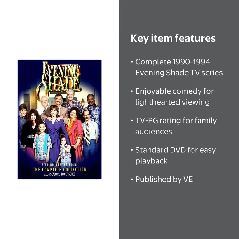 Evening Shade: The Complete TV Series Drama Collection (DVD
