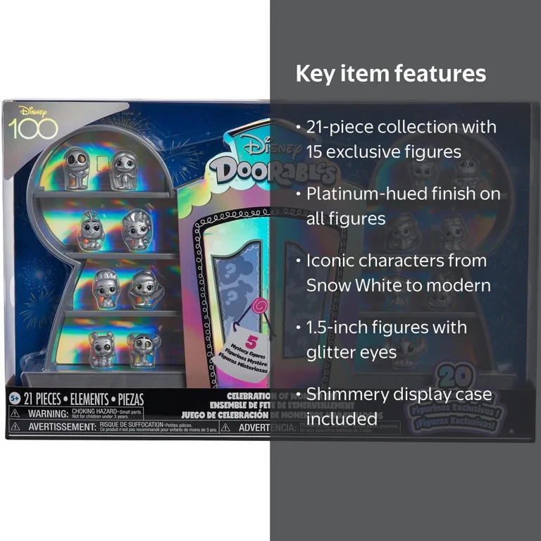 Doorables Disney100 Ultimate New Movie Moments Toy Set
