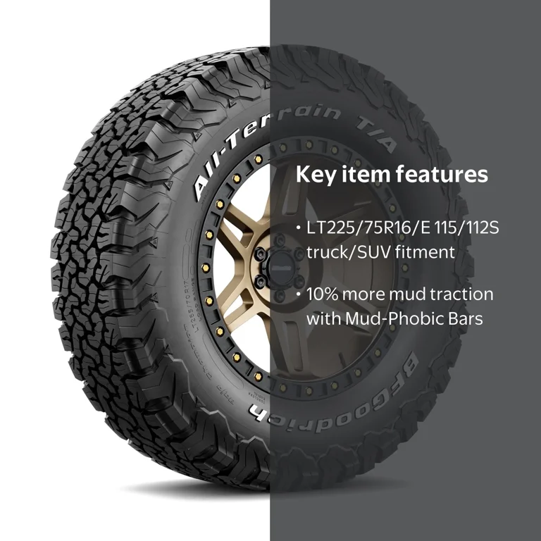 @ BFGoodrich All-Terrain T/A KO2 16イン BFGoodrich All-Terrain T/A KO2 Tire for Heavy Snow & Road, All