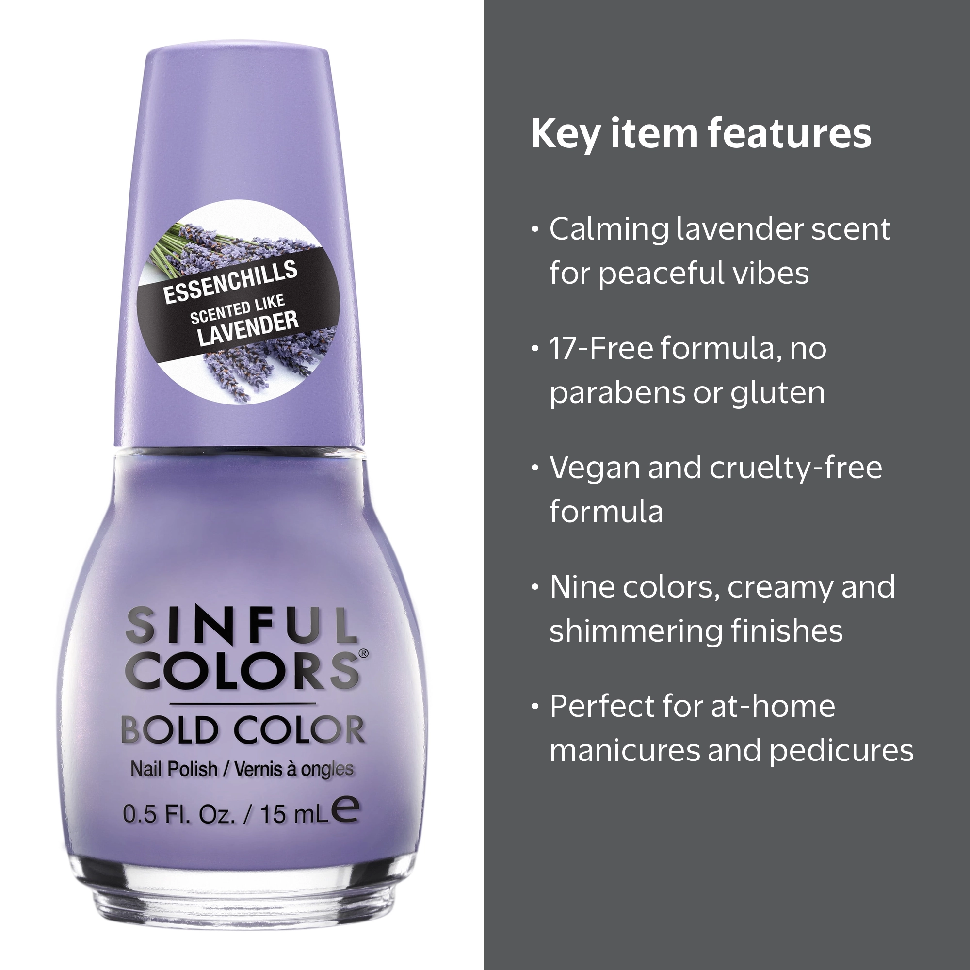 SinfulColors Essenchills Collection, Vegan Scented Nail Polish