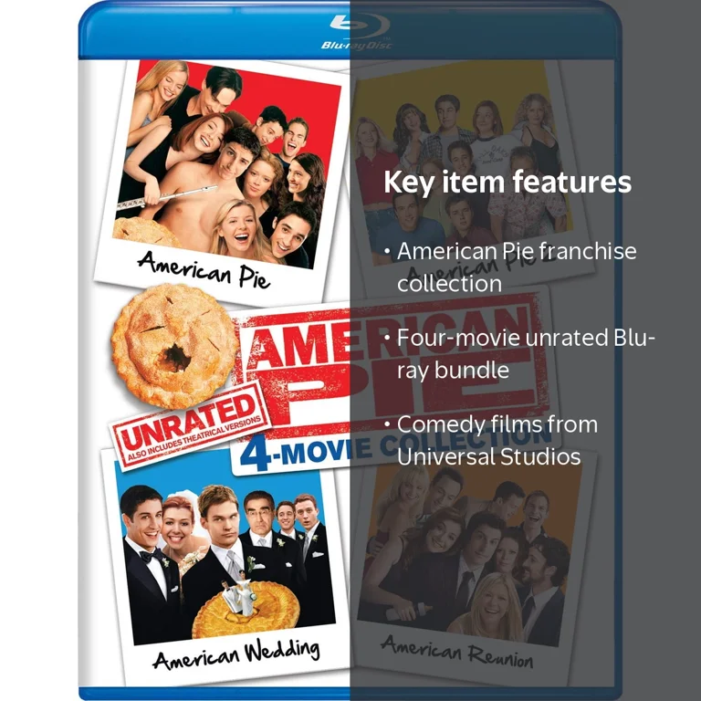 American Pie: 4 Play (Blu-ray Unrated) [Blu-ray] - Walmart.com