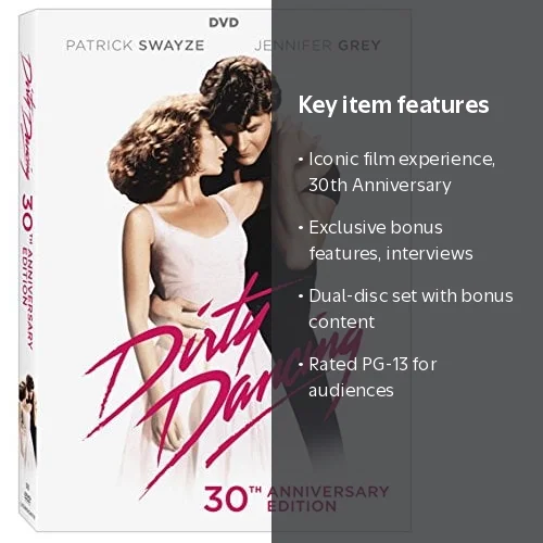 Lions Gate Films Dirty Dancing 30th Anniversary 2-disc Special