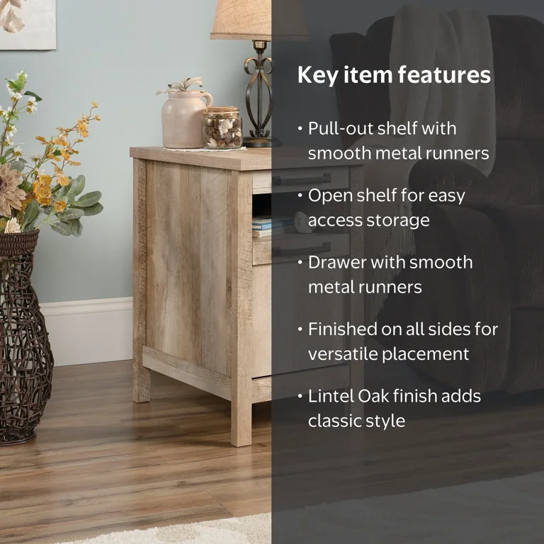Sauder Cannery Bridge, Side Table Lintel Oak Finish - Walmart.com