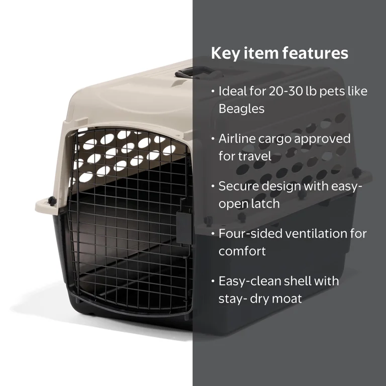 Petmate, Vari Small Plastic Dog Kennel, 28