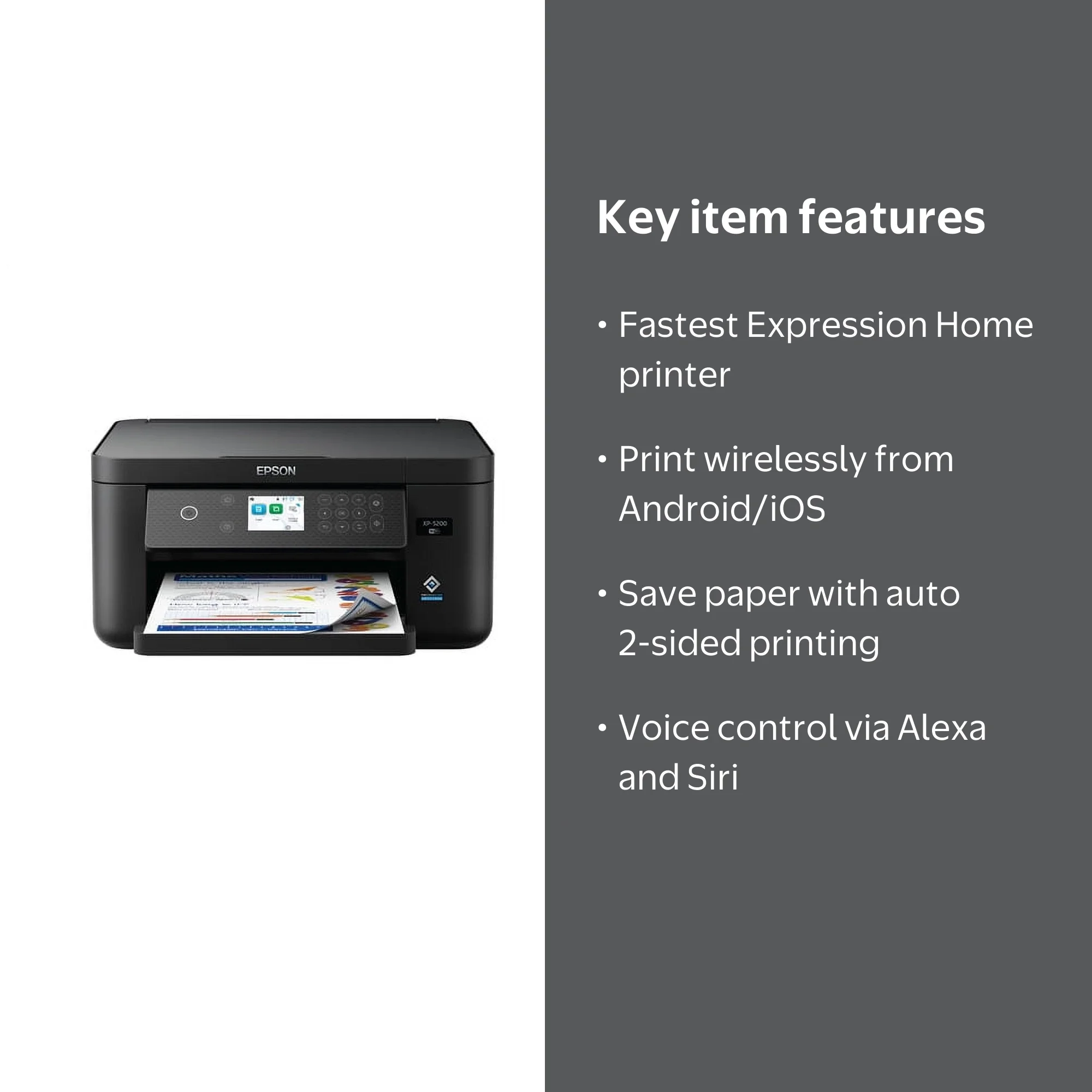 Epson Expression Home XP-5200 All-in-One Wireless Color Printer