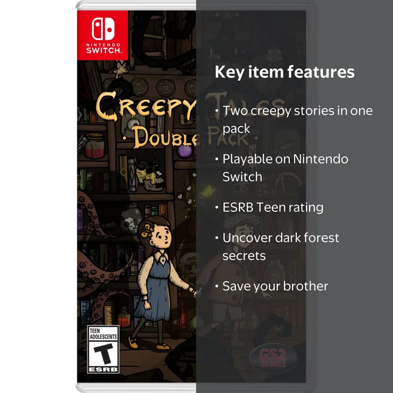 Nintendo Switch Creepy Tales Double Pack switch GS2 GAMES Creepy Tales Double Pack for Nintendo Switch, Forest