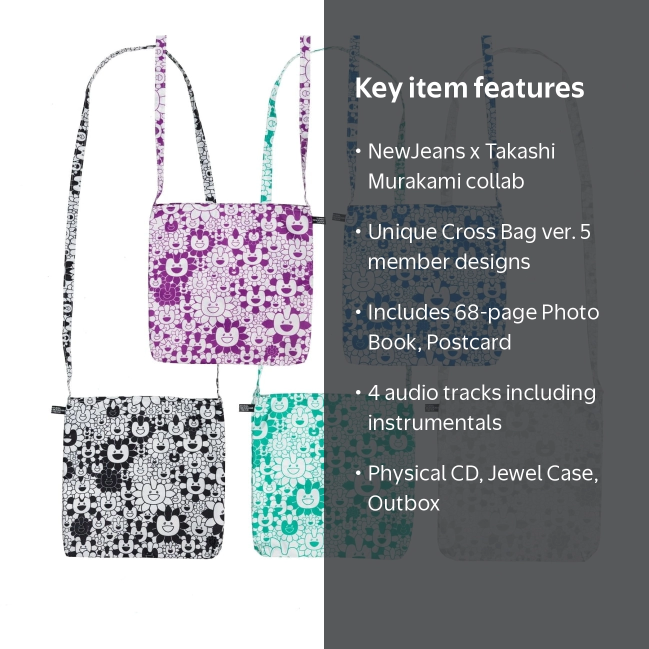 NewJeans, CD, Supernatural NJ X MURAKAMI (Cross Bag ver