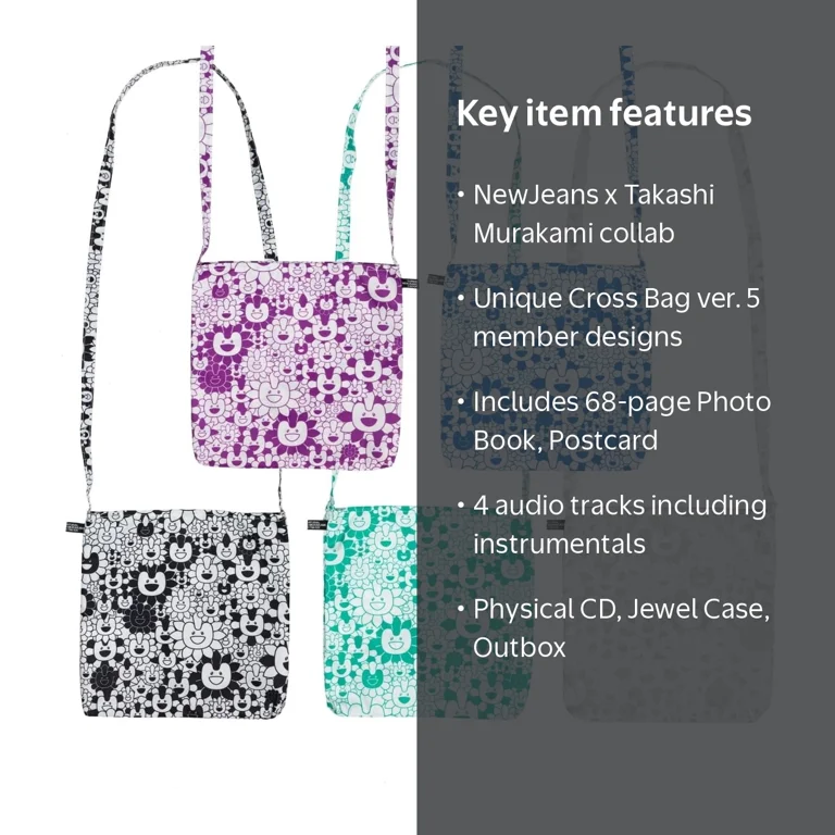 NewJeans, CD, Supernatural NJ X MURAKAMI (Cross Bag ver