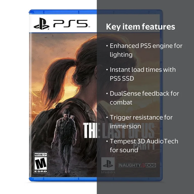 The Last of Us Part I PlayStation 5 - PlayStation 5 - Walmart.com