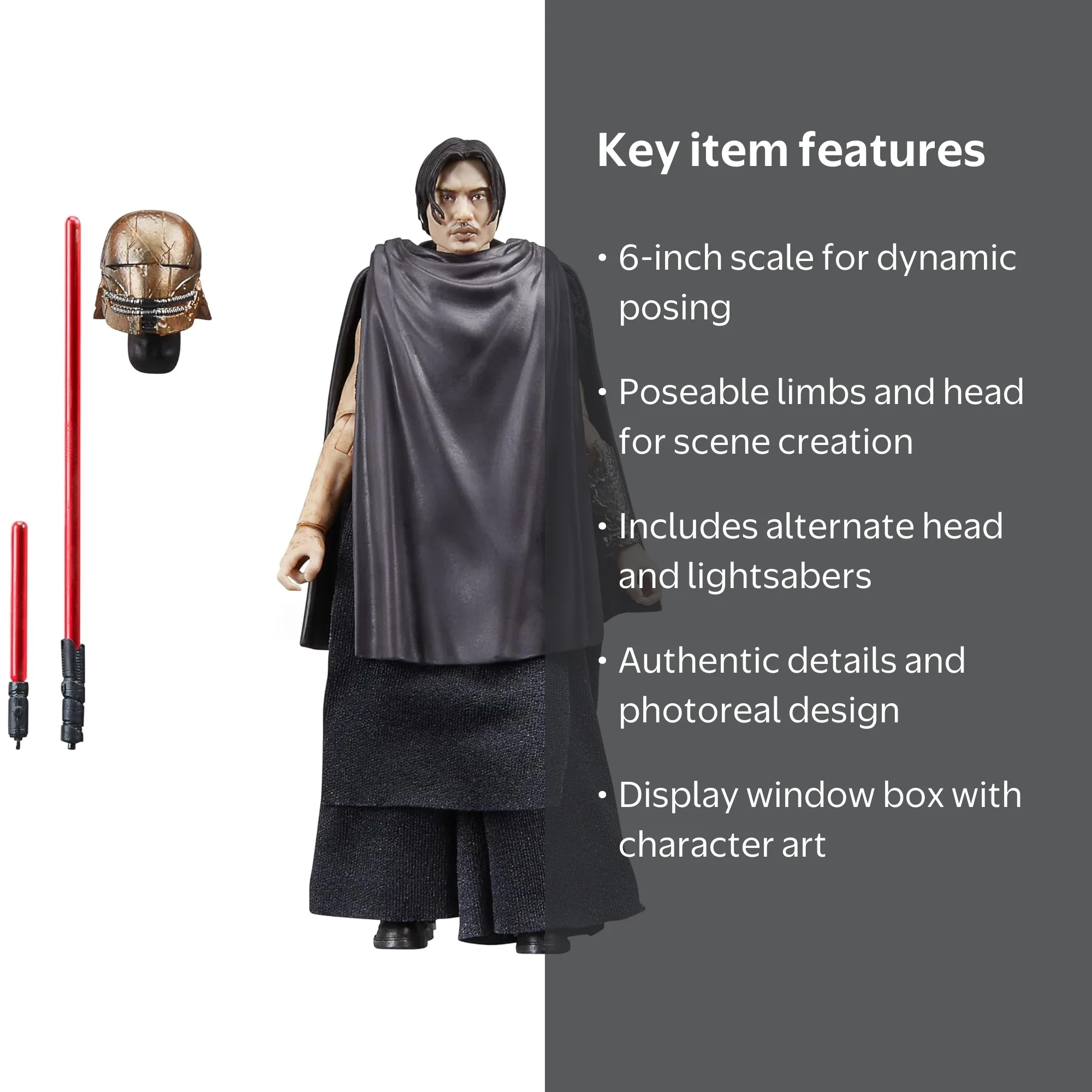 STAR WARS The Black Series The Stranger (Qimir) The Acolyte