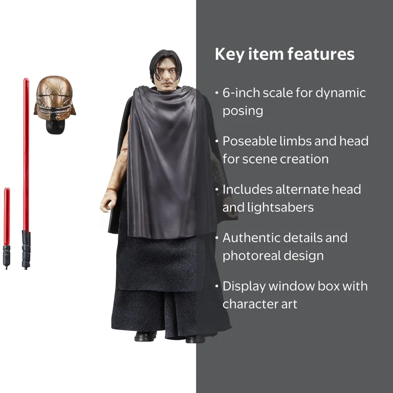 STAR WARS The Black Series The Stranger (Qimir) The Acolyte