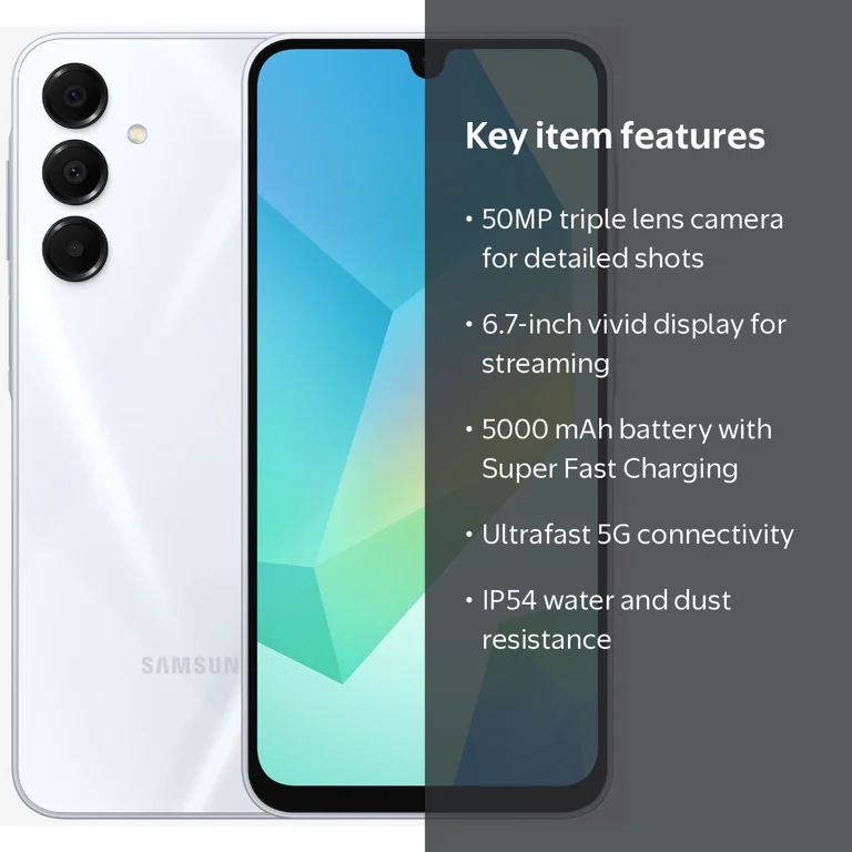 Straight Talk Verizon Samsung Galaxy A16 5G A Series 128GB