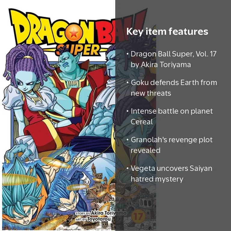 Akira Toriyama, Manga, Dragon Ball Super Vol. 17, Paperback