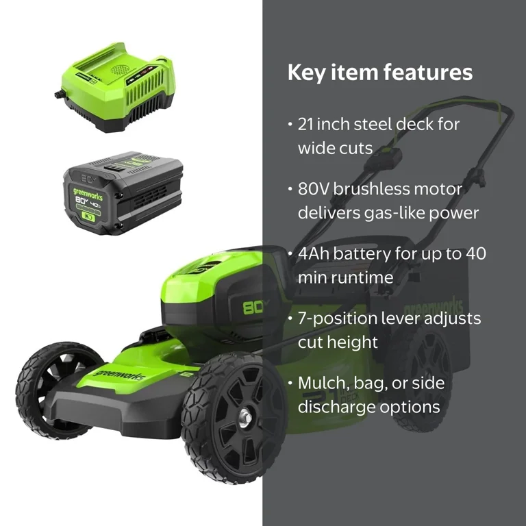 Greenworks 80V 21