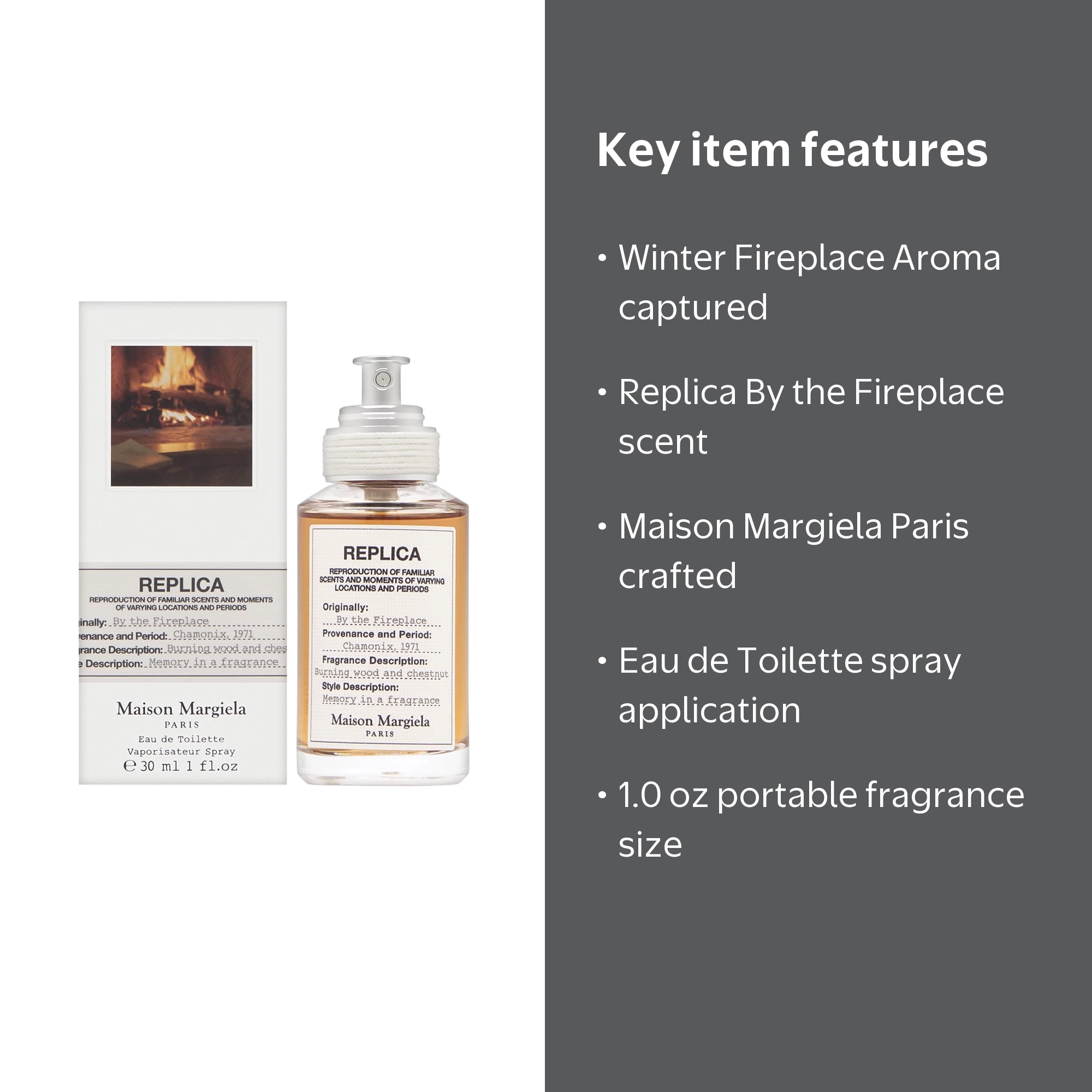Maison Margiela Replica By the Fireplace Eau de Toilette 1.0 oz