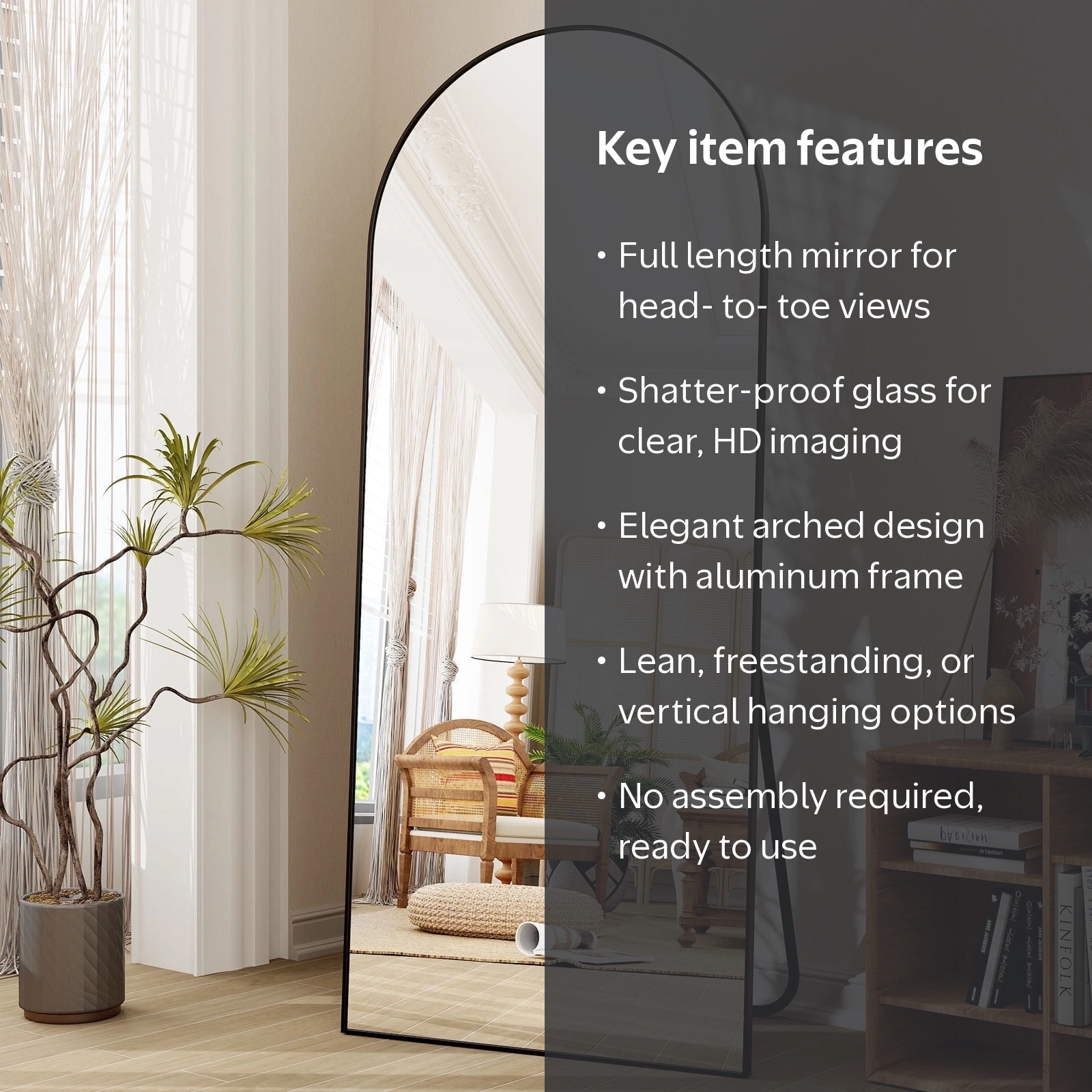 BEAUTYPEAK, Full Length Mirror, 71