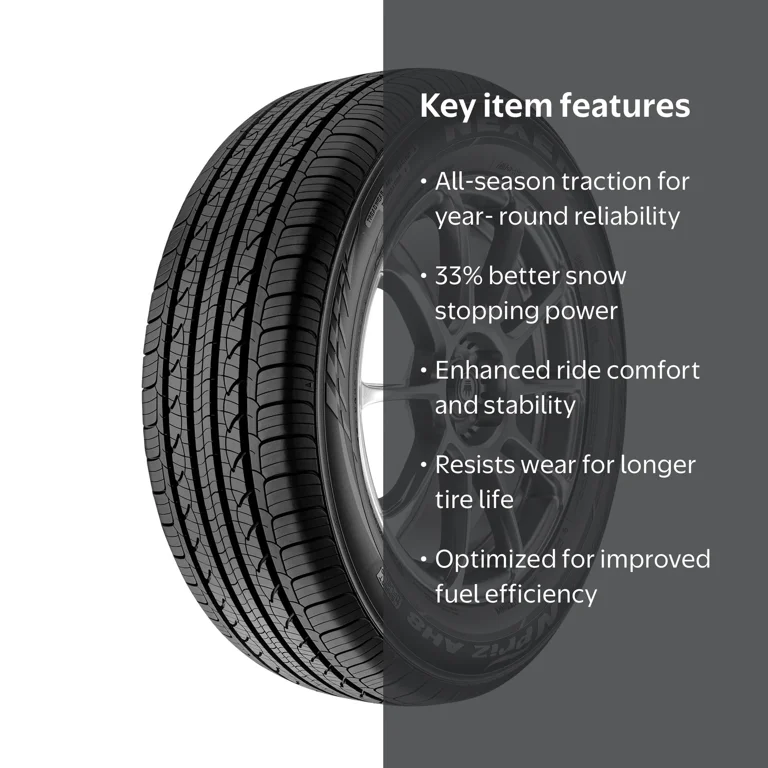 Nexen, Passenger Tire, 205/65R16 95H, All Season Black - Walmart.com