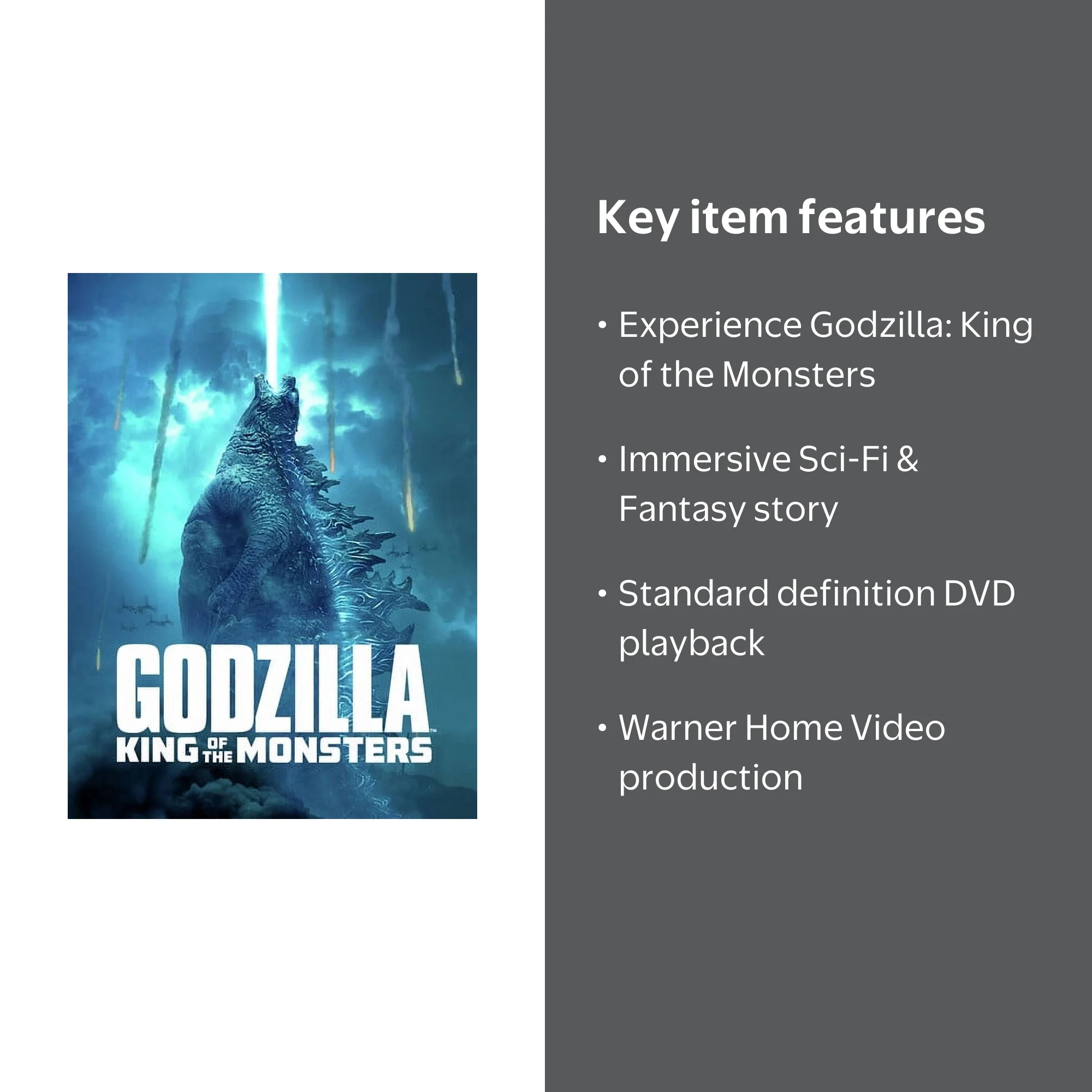 Godzilla: King of the Monsters (DVD) - Walmart.com