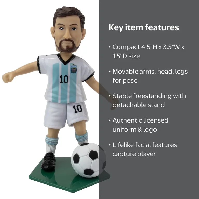 Maccabi Art, Soccer Action Figure, 4.5x3.5x1.5 inches, Movable