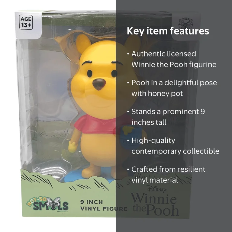 Culture Fly Winnie the Pooh 9-inch Vinyl Figure - Walmart.com