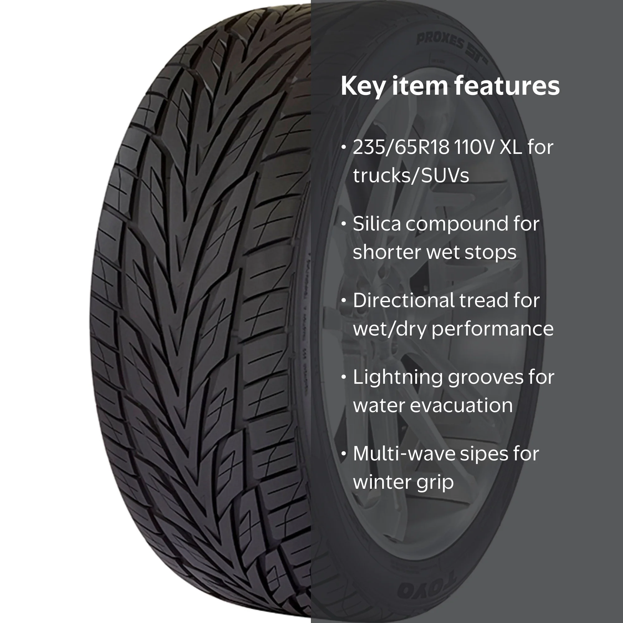 Toyo Proxes ST III All Season 235/65R18 110V XL Passenger Tire