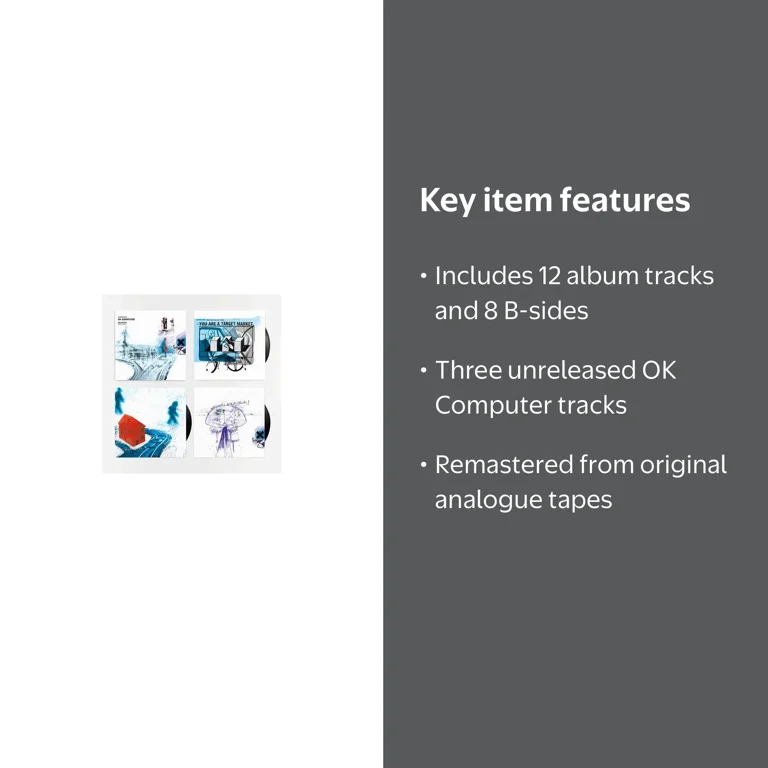 Radiohead - Ok Computer Oknotok 1997 2017 - Vinyl, Triple LP