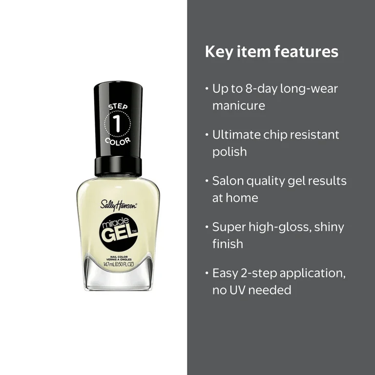 Sally Hansen Miracle Gel Cozy Chic Collection - Nail Polish