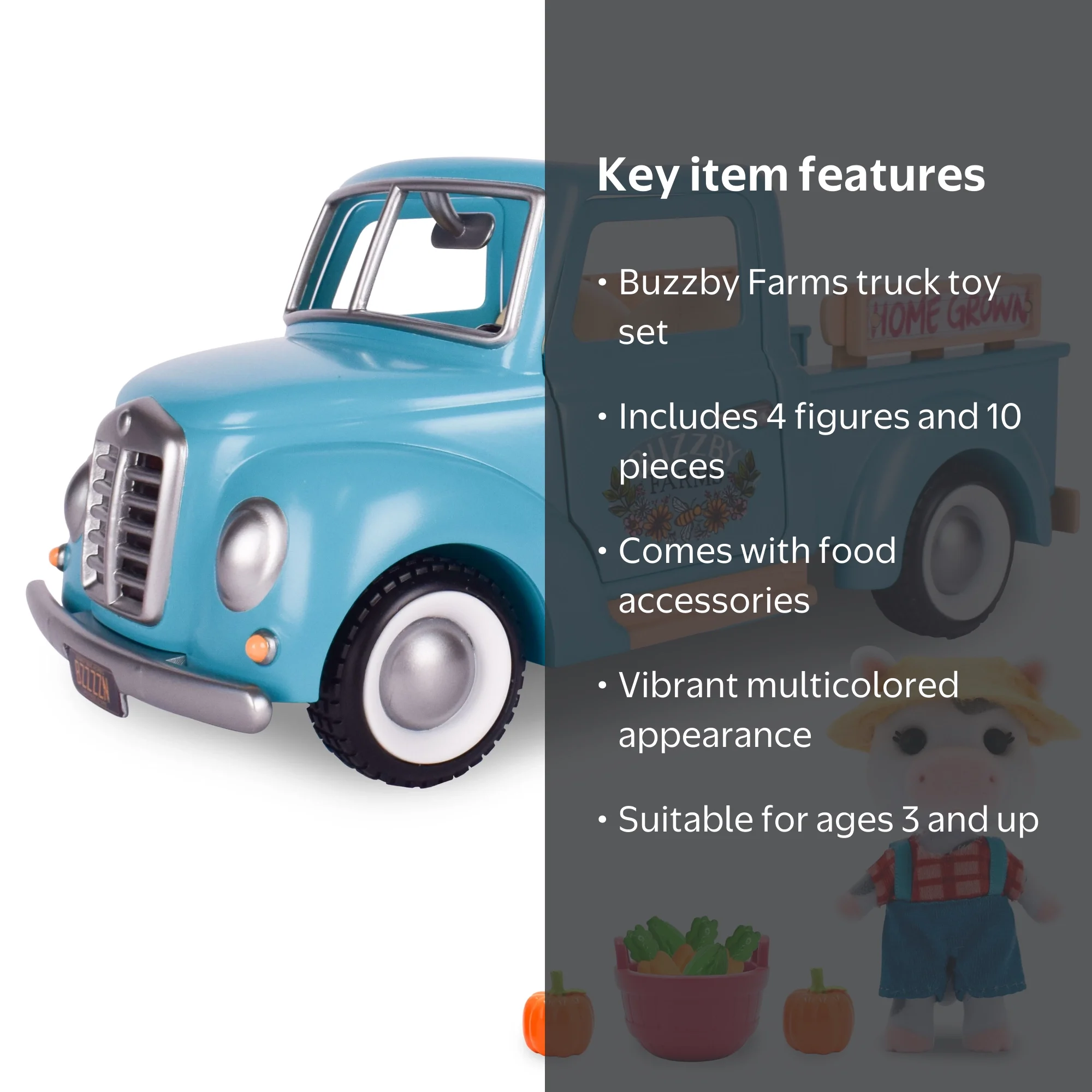 dolls country様　お取り置きおまとめページ Honey Bee Acres Buzzby Farm Truck – Toy Vehicle with Miniature