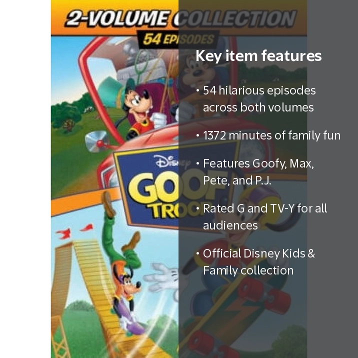 Goof Troop, Vol. 1 And 2 (DVD), Disney, Kids & Family - Walmart.com