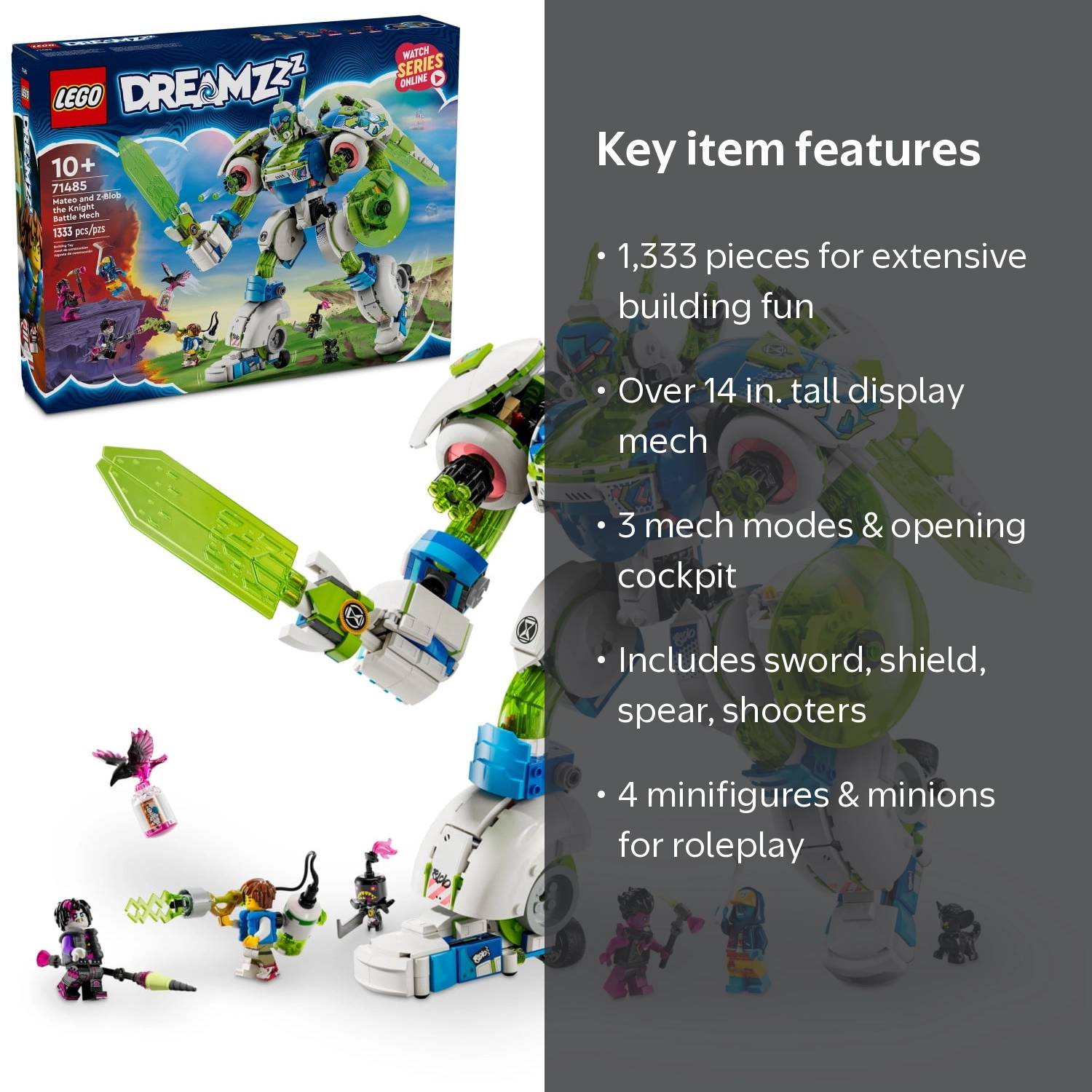 LEGO, Toy, Rebuildable Galaxy Space Shuttle, 3 Modes, 1333 Pieces