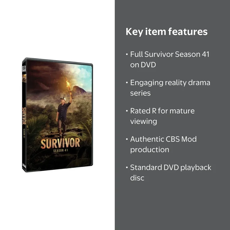 Survivor: Season 41 (DVD), CBS Mod, Drama - Walmart.com