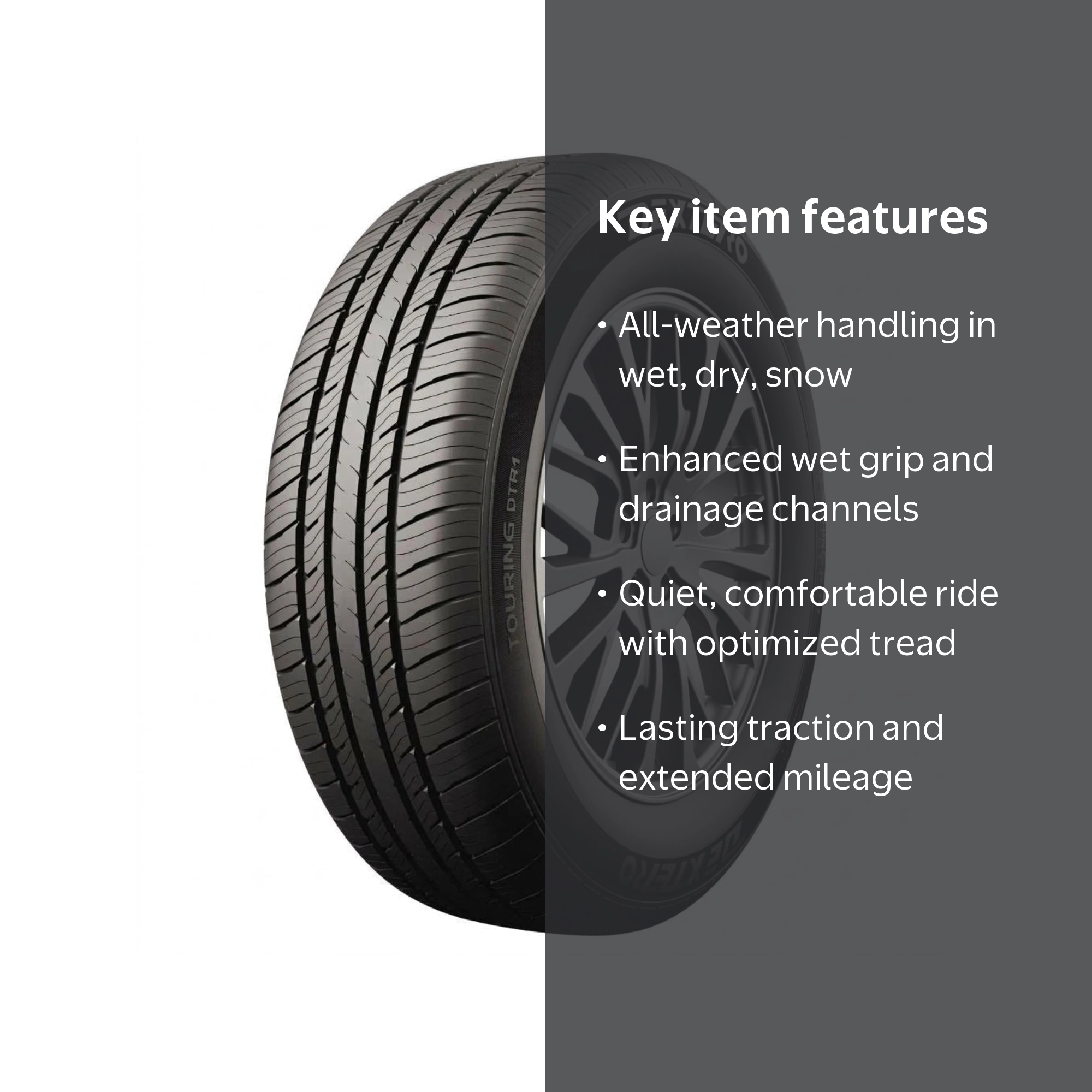 Dextero DTR1 All-Season Touring 215/60R16 95H Passenger Tire
