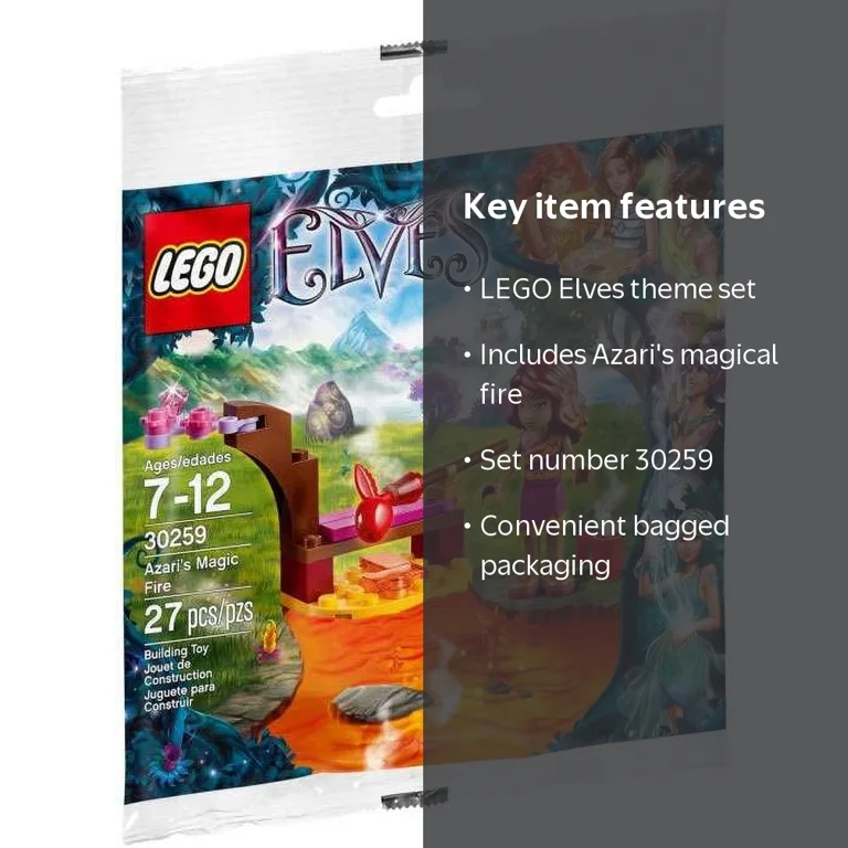 LEGO Elves 30259 Azari's Magic Fire Bagged - Walmart.com