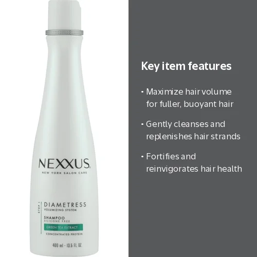 Nexxus Diametress Volumizing Shampoo, 13.5 fl oz - Walmart.com