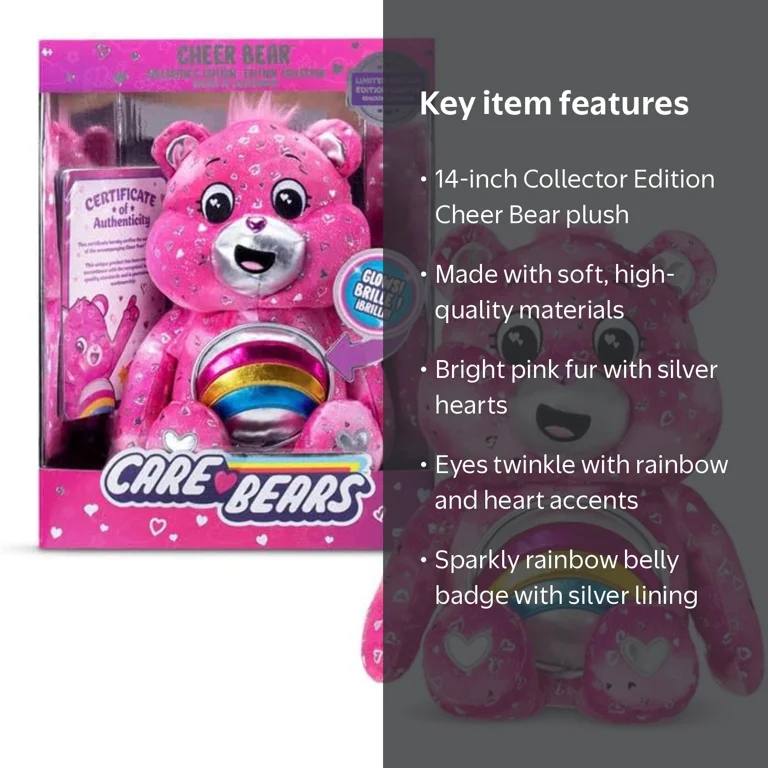 Care Bears Limited Edition Cheer Bear - Walmart.com