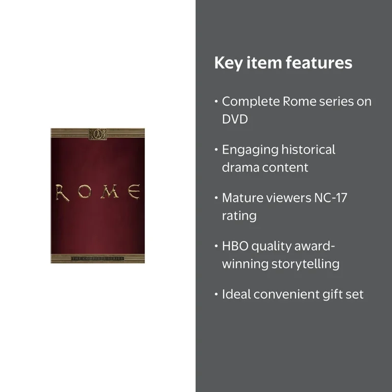 Rome: The Complete Series TV Show Box Set (DVD) - Walmart.com