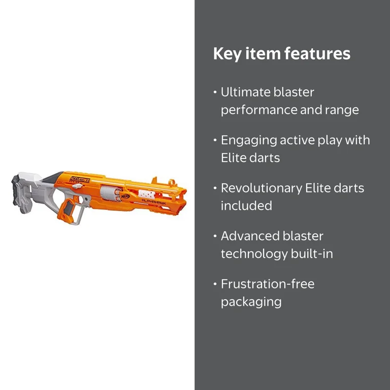 Nerf N-Strike Elite AccuStrike Series AlphaHawk Blaster - Walmart.com